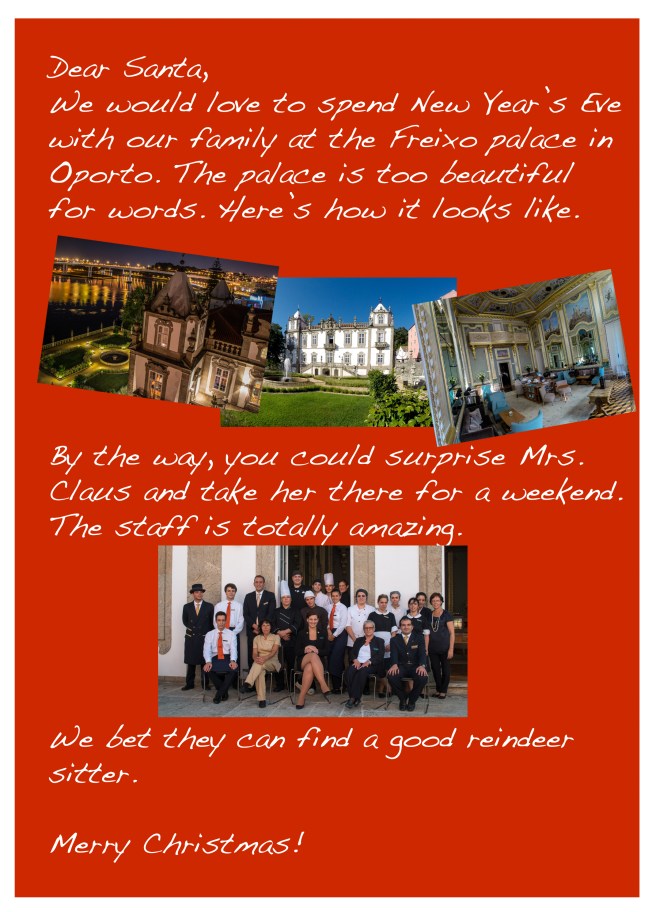 Palácio do Freixo Christmas Post